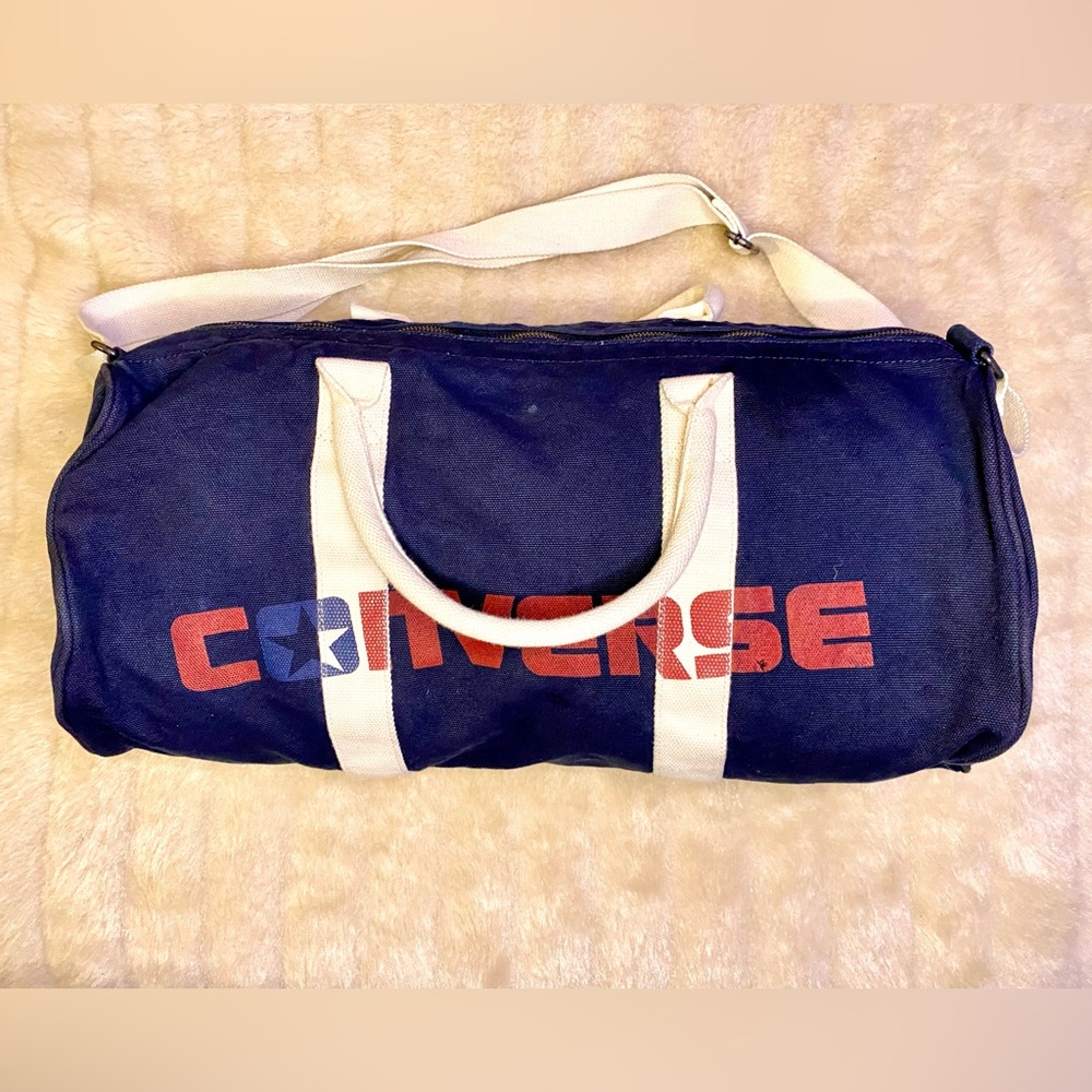 Converse canvas duffle bag